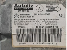Recambio de centralita airbag para citroen berlingo station wagon sx multispace referencia OEM IAM 61101990 9665558380  2