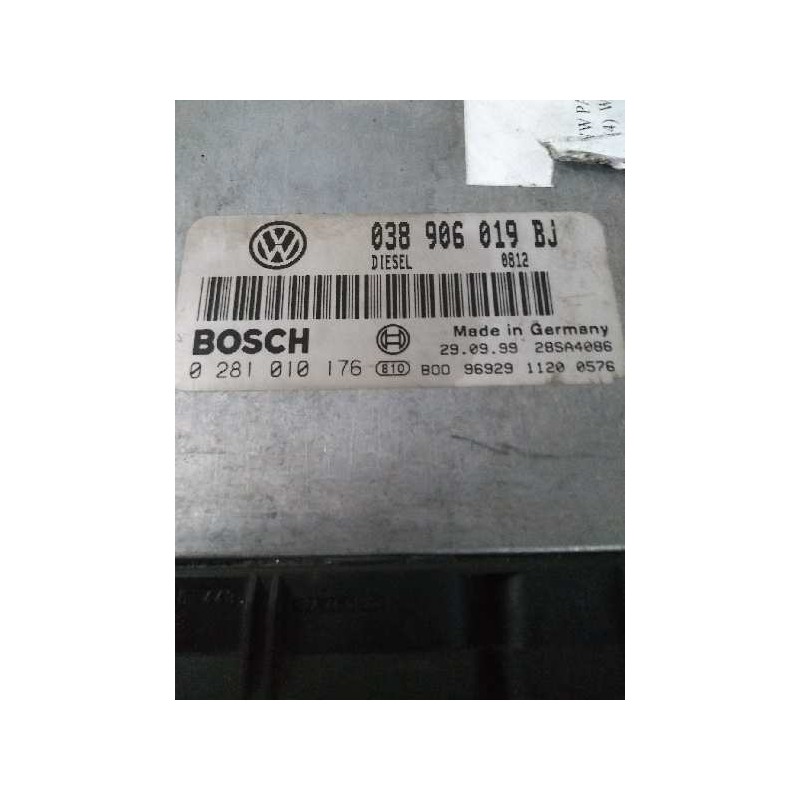 Recambio de centralita motor uce para volkswagen passat berlina (3b3) 1.9 tdi referencia OEM IAM 0281010176 038906019BJ 