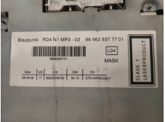 Recambio de sistema audio / radio cd para citroen berlingo station wagon sx multispace referencia OEM IAM 966639377701   2