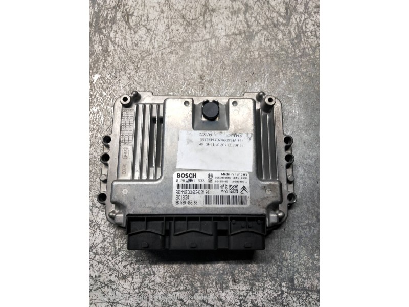 Recambio de centralita motor uce para peugeot 407 sr confort referencia OEM IAM 0281011633 9658945280 9653958980