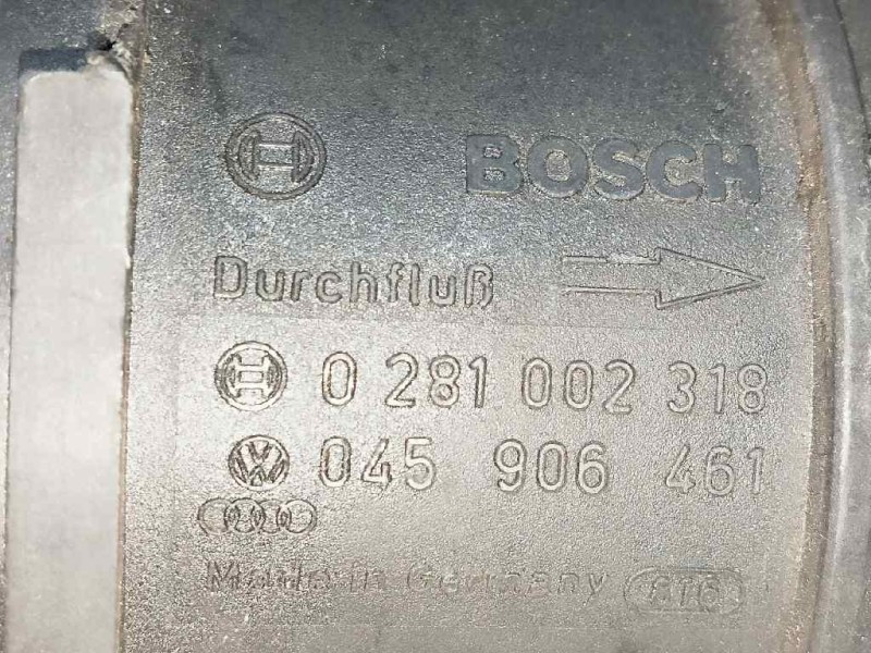 Recambio de caudalimetro para volkswagen polo berlina (6n2) 1.4 tdi referencia OEM IAM 0281002318 045906461 BOSCH