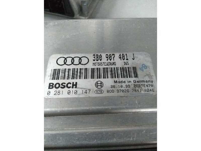 Recambio de centralita motor uce para volkswagen passat berlina (3b2) 2.5 v6 tdi referencia OEM IAM 0281010147 3B0907401J D65