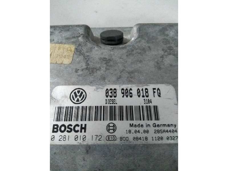 Recambio de centralita motor uce para volkswagen passat berlina (3b2) referencia OEM IAM 0281010172 038906018FQ  Recambio de centralita motor uce para volkswagen passat berlina (3b2) referencia OEM IAM 0281010172 038906018FQ