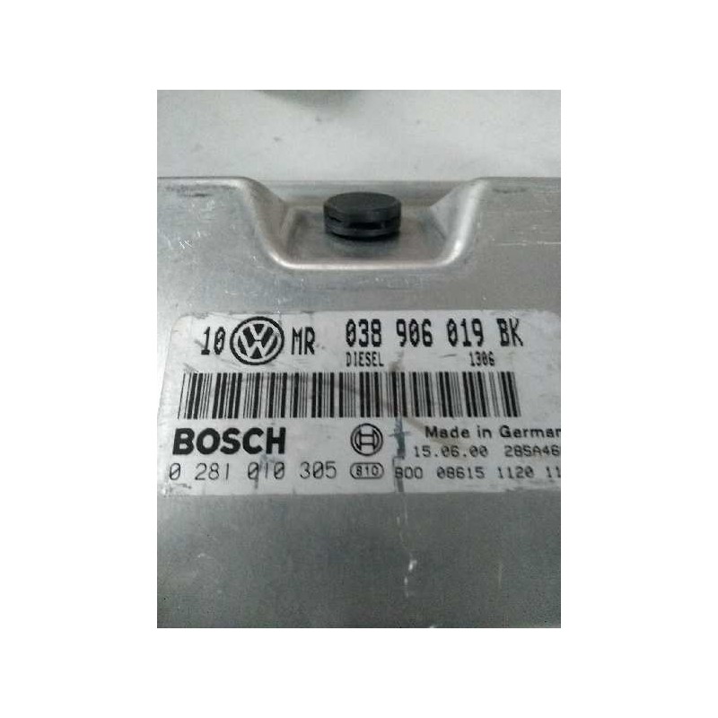 Recambio de centralita motor uce para volkswagen passat berlina (3b2) 1.9 tdi referencia OEM IAM 0281010305 038906019BK 