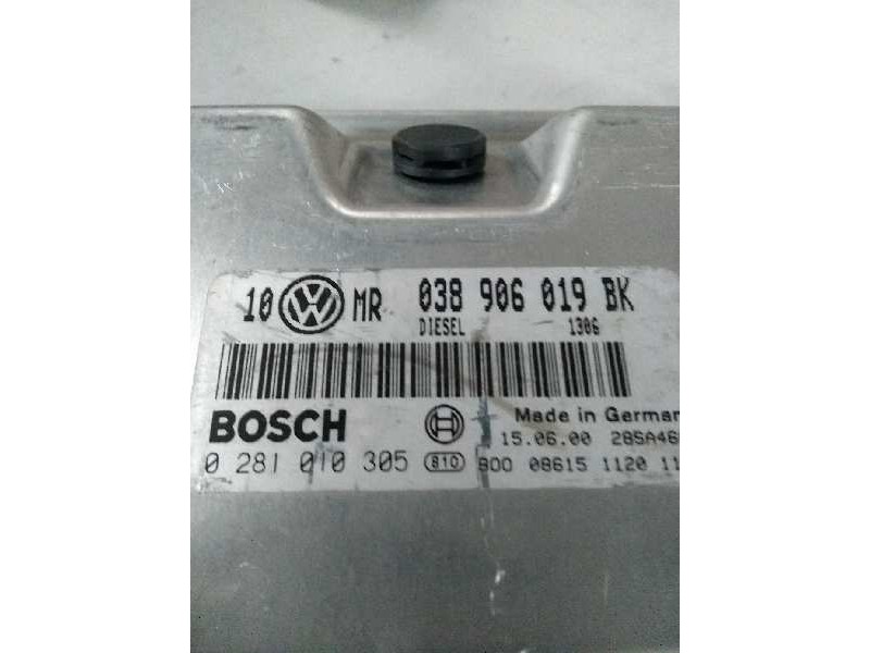 Recambio de centralita motor uce para volkswagen passat berlina (3b2) 1.9 tdi referencia OEM IAM 0281010305 038906019BK  Recambio de centralita motor uce para volkswagen passat berlina (3b2) 1.9 tdi referencia OEM IAM 0281010305 038906019BK