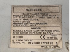 Recambio de sistema audio / radio cd para mitsubishi montero (v60/v70) 3.2 di-d avance (5-ptas.) referencia OEM IAM MZ312395   2