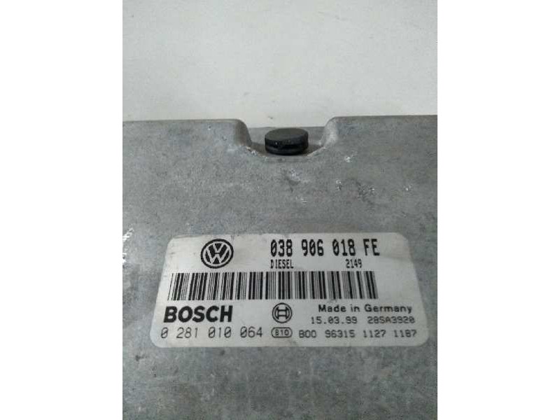 Recambio de centralita motor uce para volkswagen passat berlina (3b2) 1.9 tdi referencia OEM IAM 0281010064 038906018FE 