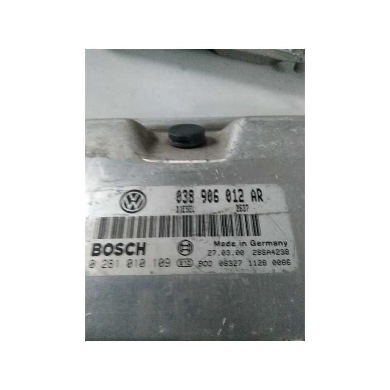 Recambio de centralita motor uce para volkswagen polo berlina (6n2) 1.9 sdi referencia OEM IAM 0281010109 038906012AR 
