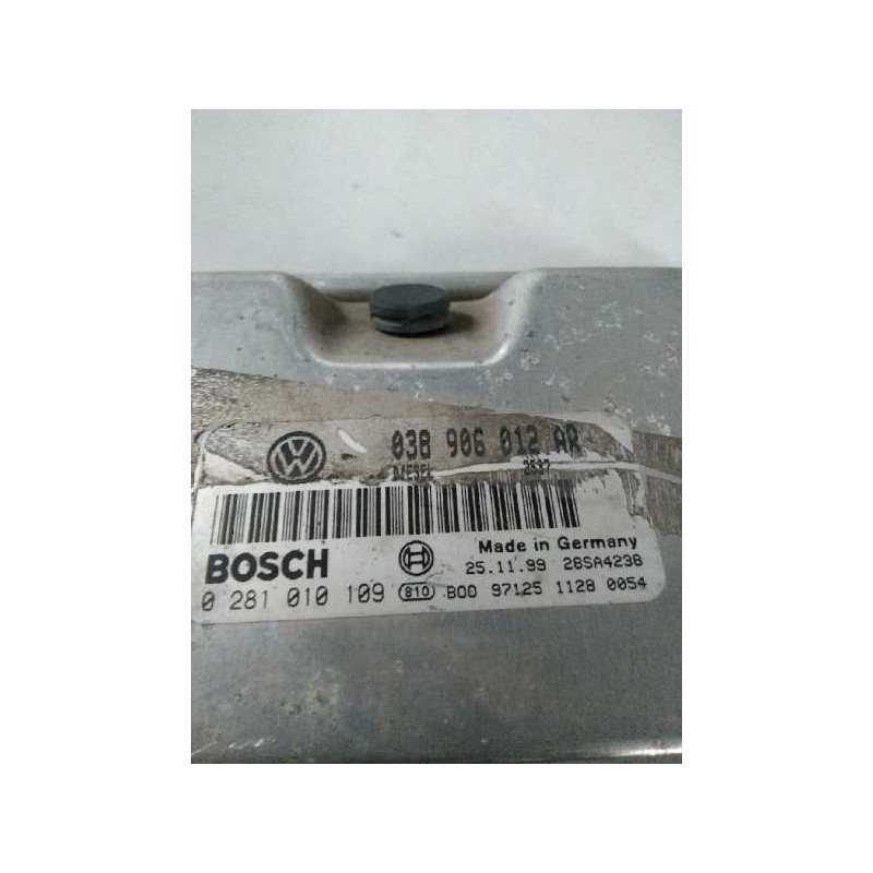 Recambio de centralita motor uce para volkswagen polo berlina (6n2) 1.9 sdi referencia OEM IAM 0281010109 038906012AR  Recambio de centralita motor uce para volkswagen polo berlina (6n2) 1.9 sdi referencia OEM IAM 0281010109 038906012AR