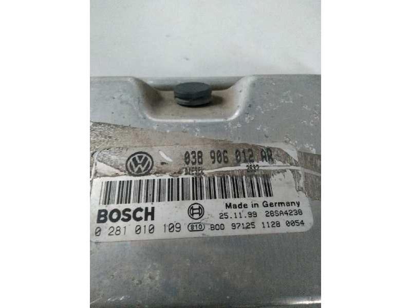 Recambio de centralita motor uce para volkswagen polo berlina (6n2) 1.9 sdi referencia OEM IAM 0281010109 038906012AR  Recambio de centralita motor uce para volkswagen polo berlina (6n2) 1.9 sdi referencia OEM IAM 0281010109 038906012AR