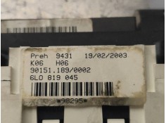 Recambio de mando calefaccion / aire acondicionado para seat ibiza (6l1) signo referencia OEM IAM 6L0819045   2