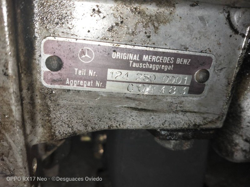 Recambio de caja cambios para mercedes clase e (w124) berlina referencia OEM IAM 1242601001 717449 00746626 Recambio de caja cambios para mercedes clase e (w124) berlina referencia OEM IAM 1242601001 717449 00746626