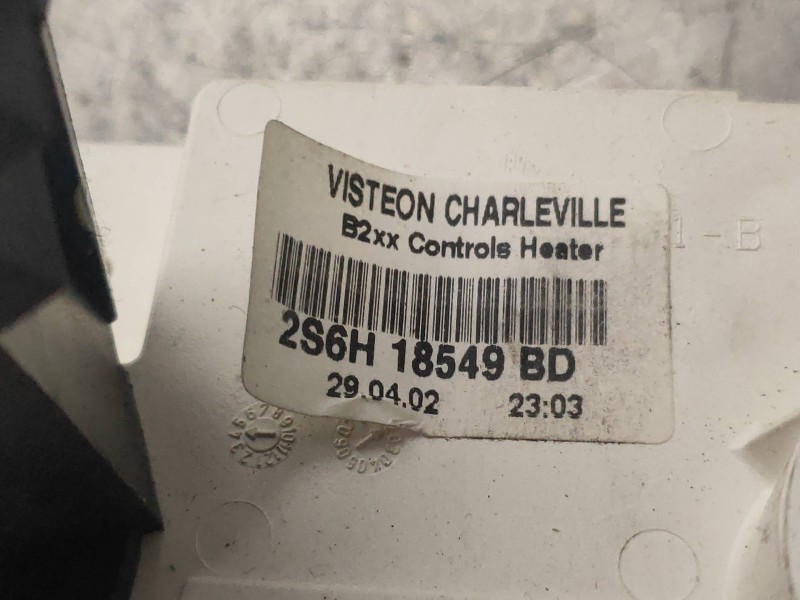 Recambio de mando calefaccion / aire acondicionado para ford fiesta (cbk) ambiente referencia OEM IAM 2S6H18549BD  