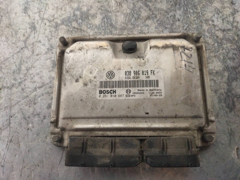 Recambio de centralita motor uce para seat leon (1m1) sport f.r. referencia OEM IAM 0281010687 038906019FK BOSCH