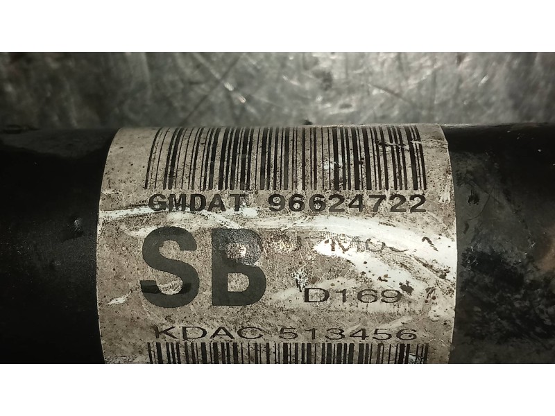Recambio de transmision delantera derecha para chevrolet captiva 2.0 vcdi lt referencia OEM IAM 96624722  