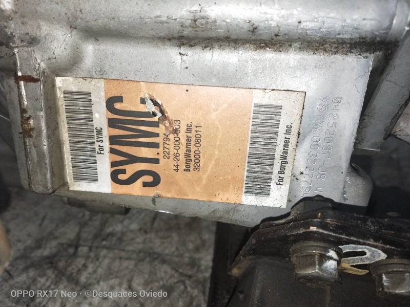 Recambio de caja cambios para ssangyong actyon 200 xdi referencia OEM IAM G3102009016 MAD470600137 