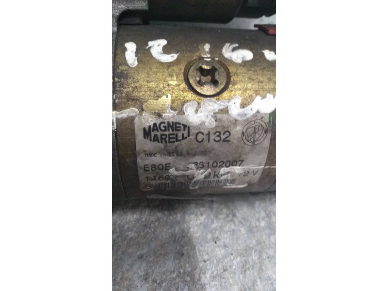 Recambio de motor arranque para fiat brava (182) 16v 80 sx referencia OEM IAM C132 33102007 MARELLI
