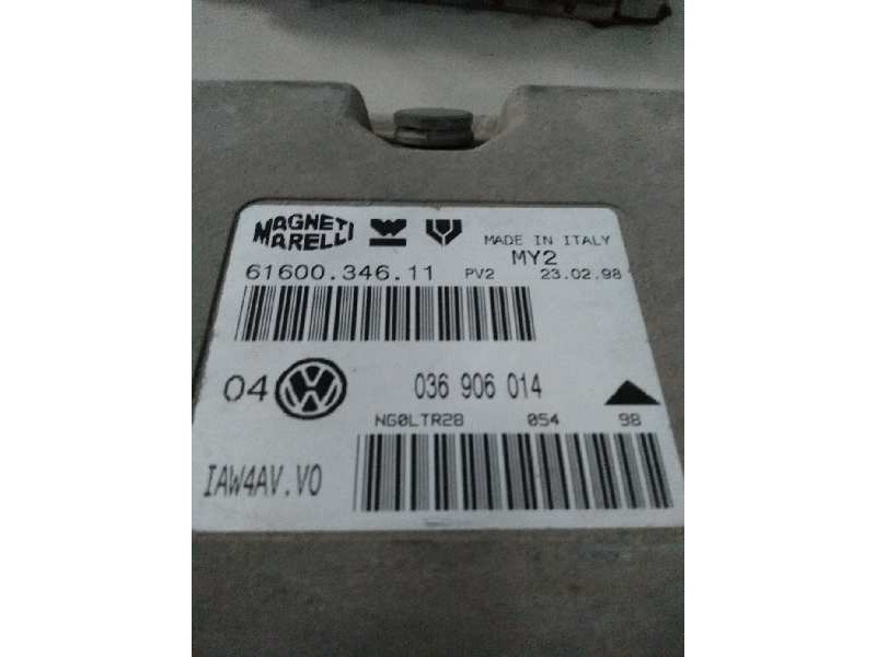 Recambio de centralita motor uce para volkswagen golf iv berlina (1j1) 1.4 16v referencia OEM IAM IAW4AVV0 036906014 6160034611