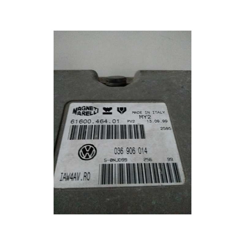 Recambio de centralita motor uce para volkswagen golf iv berlina (1j1) 1.4 16v referencia OEM IAM IAW4AVR0 036906014 6160046401
