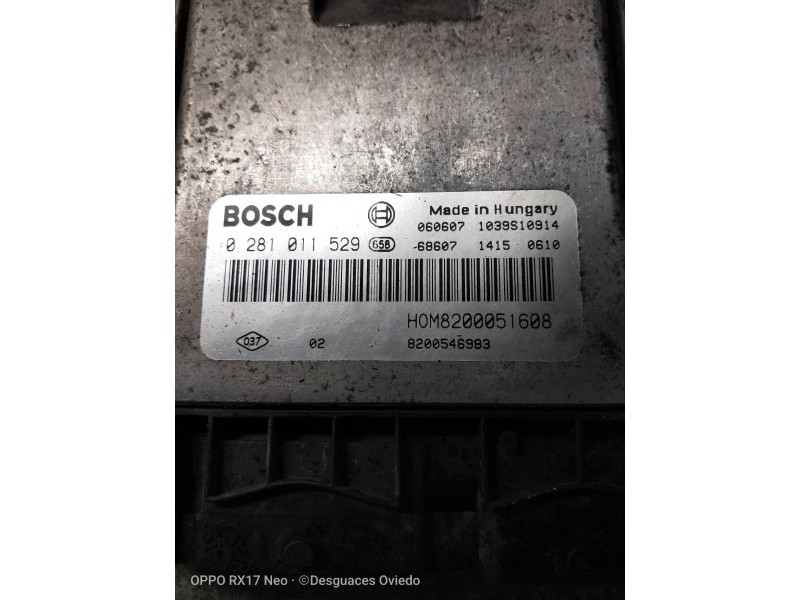 Recambio de centralita motor uce para bmw serie 3 compacto (e36) 318tds referencia OEM IAM 0281001711 2247335 2247336