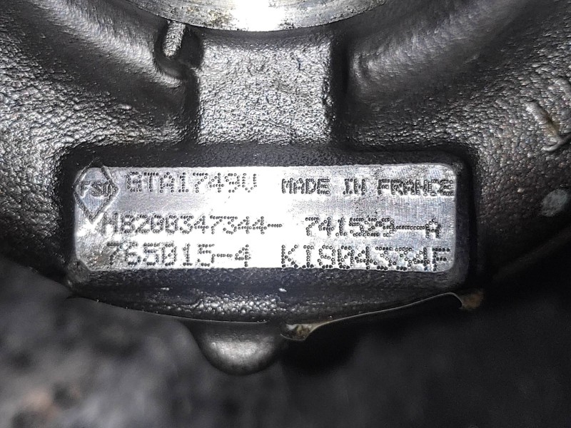 Recambio de turbocompresor para renault espace iv (jk0) dynamique referencia OEM IAM 7650154 H8200347344 741529A