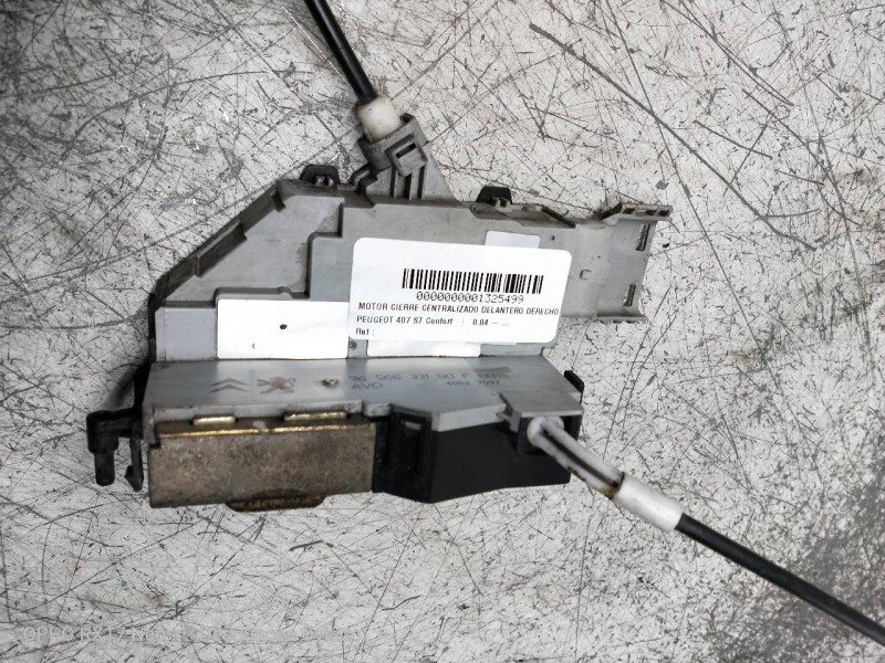 Recambio de motor cierre centralizado delantero derecho para peugeot 407 st confort referencia OEM IAM   4P