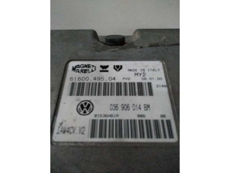 Recambio de centralita motor uce para volkswagen polo berlina (6n2) 1.4 16v referencia OEM IAM 036906014BM IAW4CVV2 6160049504