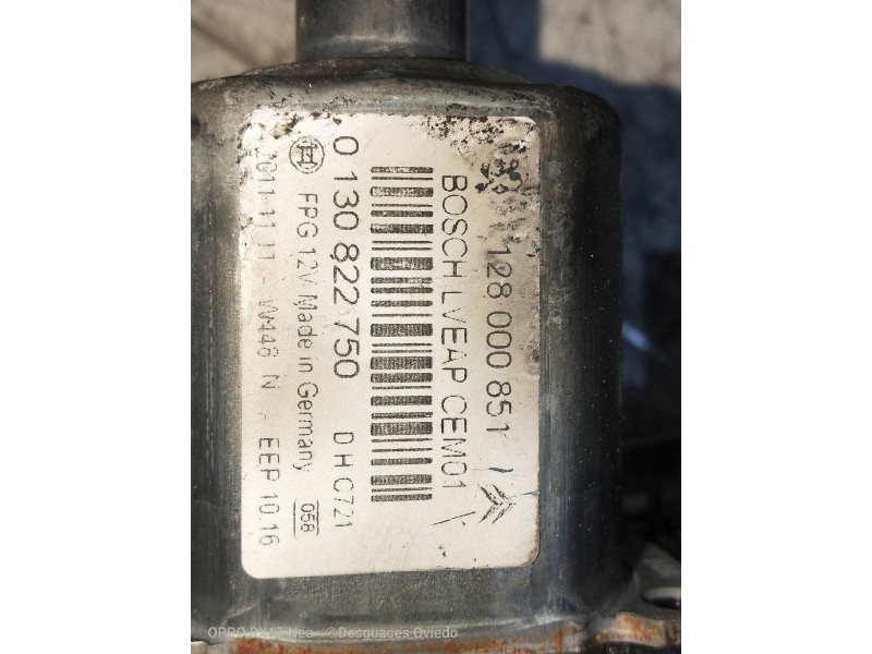 Recambio de elevalunas trasero derecho para citroen c5 berlina seduction referencia OEM IAM 0130822750 128000851 5P