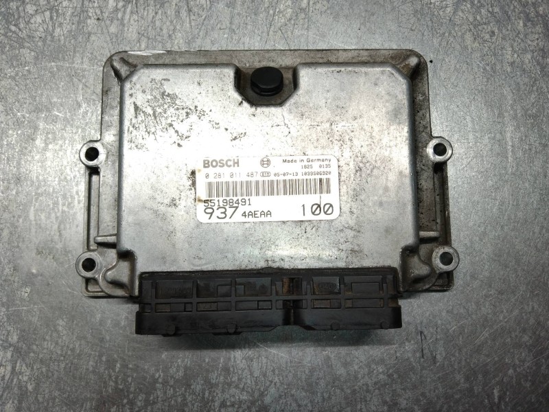 Recambio de centralita motor uce para alfa romeo 147 (190) 1.9 jtd 8v impression referencia OEM IAM 0281011487 55198491 937