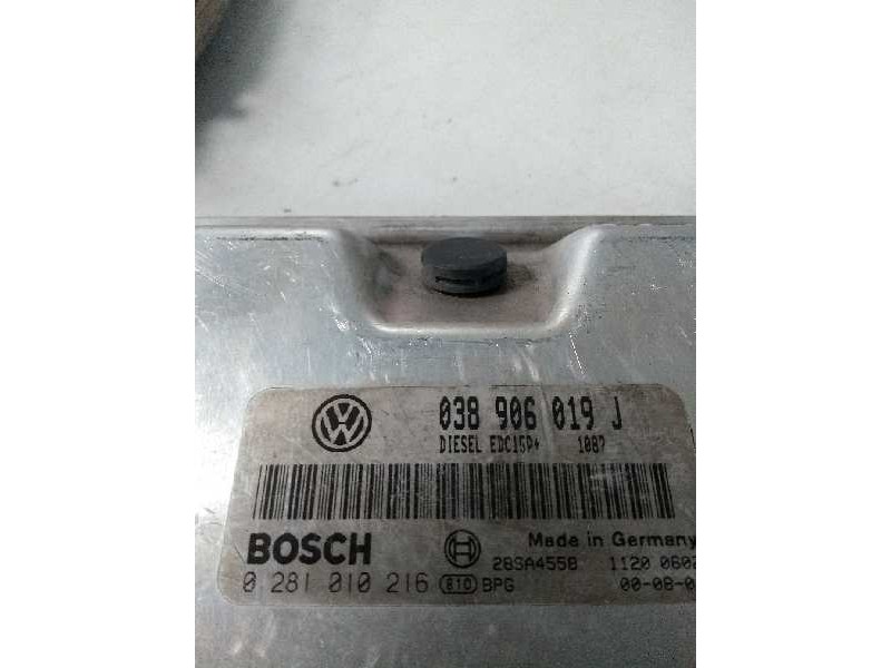 Recambio de centralita motor uce para volkswagen sharan (7m6/7m9) 1.9 tdi referencia OEM IAM 0281010216 038906019J EDC15P