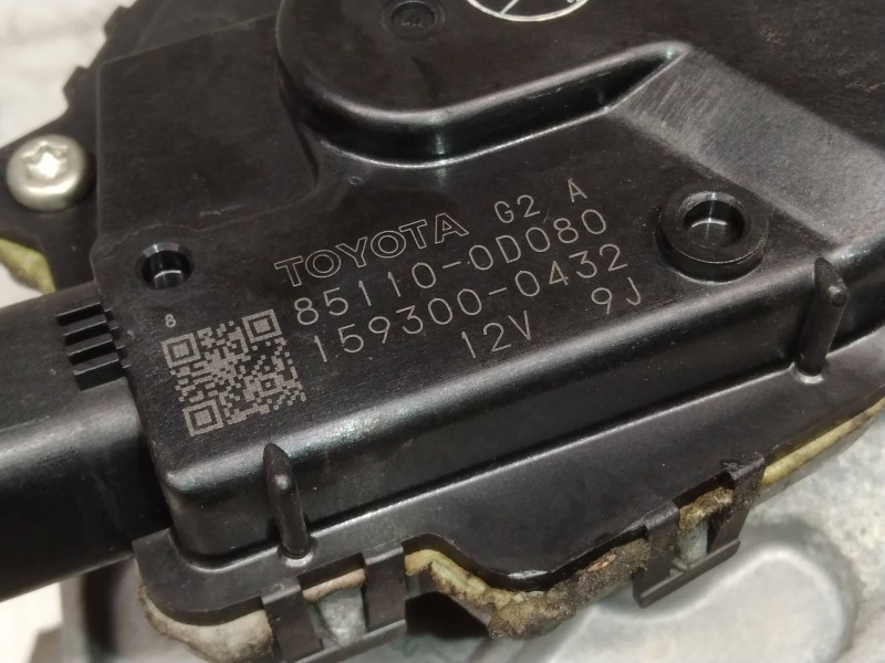 Recambio de motor limpia delantero para toyota yaris (ksp9/scp9/nlp9) básico referencia OEM IAM 851100D080 1593000432 