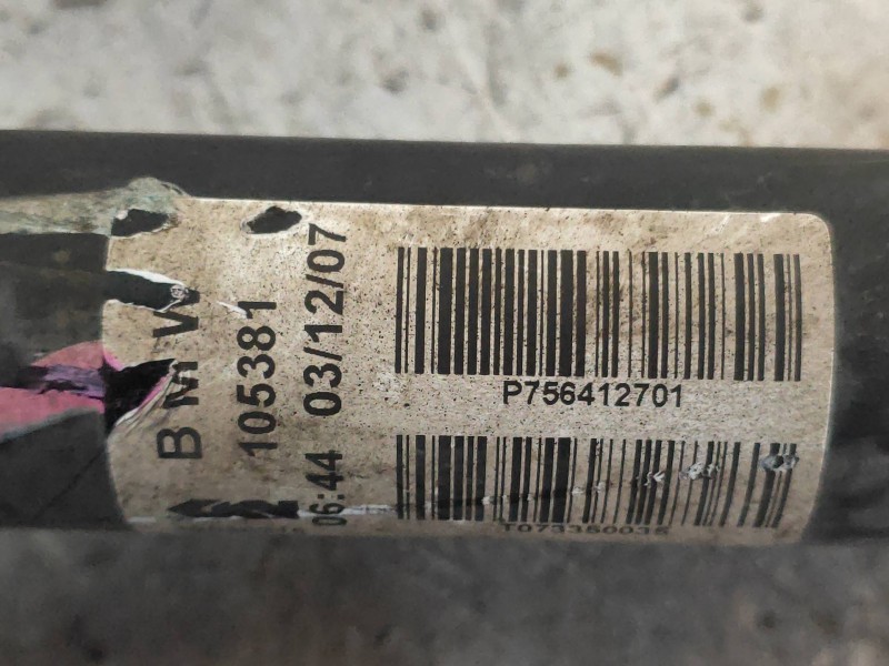 Recambio de transmision trasera derecha para bmw x5 (e70) 3.0d referencia OEM IAM 756412701  