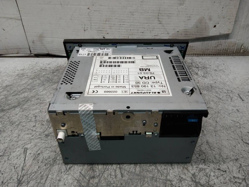 Recambio de sistema audio / radio cd para opel signum elegance referencia OEM IAM 13190853  