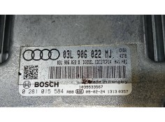 Recambio de centralita motor uce para audi a4 avant (8k5) (2008) 2.0 16v tdi referencia OEM IAM 0281015584 03L906022MJ  2