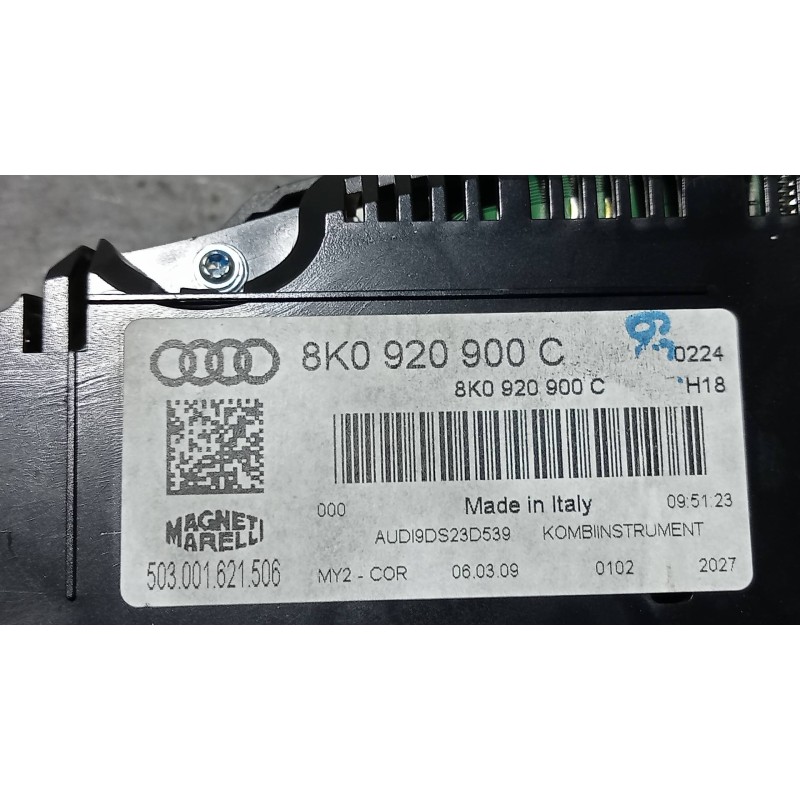 Recambio de cuadro instrumentos para audi a4 avant (8k5) (2008) 2.0 16v tdi referencia OEM IAM 8K0920900C  