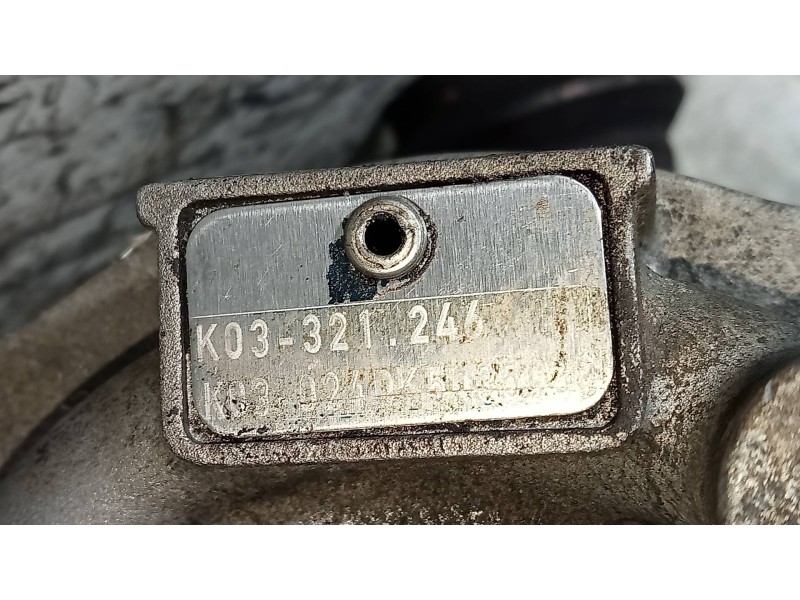 Recambio de turbocompresor para citroen c5 berlina 2.0 hdi sx referencia OEM IAM K03321246  