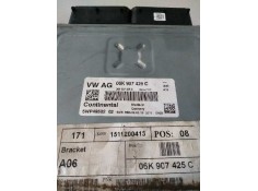 Recambio de centralita motor uce para volkswagen scirocco (138) r-line bmt referencia OEM IAM 06K907425C 5WP4950202 WWAG SIMOS18 2