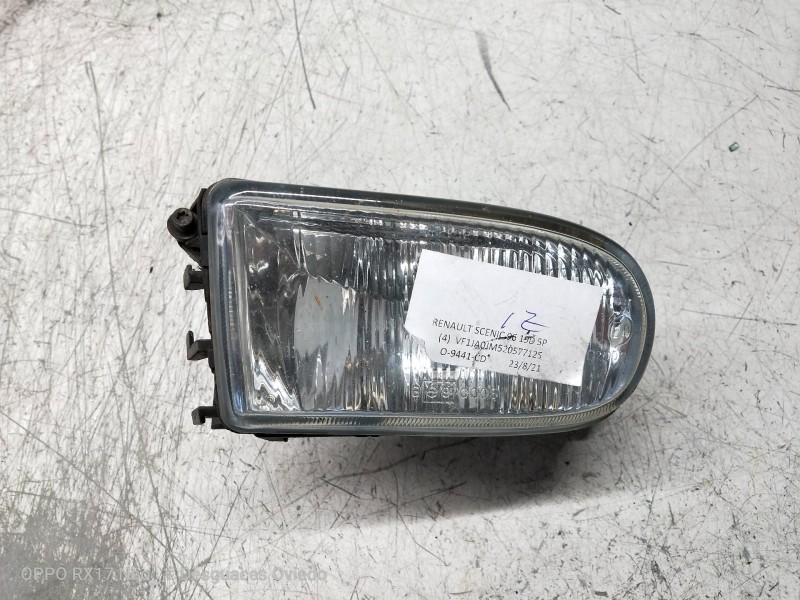 Recambio de faro antiniebla izquierdo para renault megane i scenic (ja0) 1.9 d alize referencia OEM IAM   