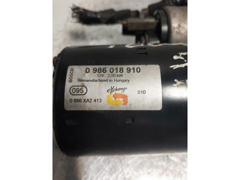 Recambio de motor arranque para volvo s60 berlina 2.4 d referencia OEM IAM 0986018910  