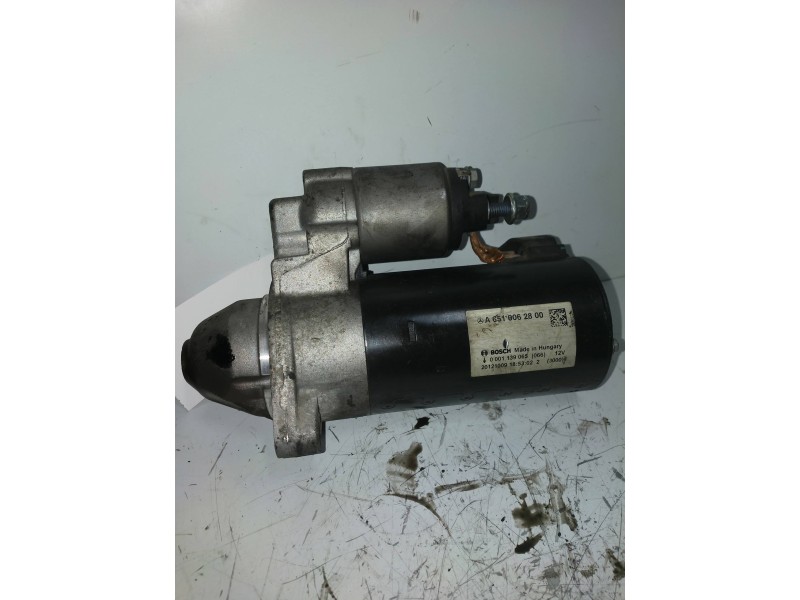 Recambio de motor arranque para mercedes clase c (w204) berlina c 200 cdi blueefficiency (204.001) referencia OEM IAM 0001139065