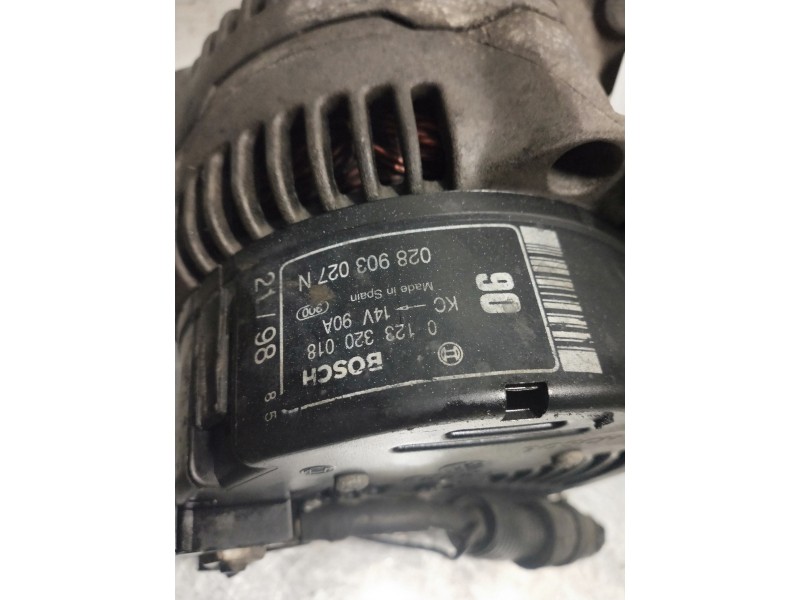 Recambio de alternador para volkswagen lt caja cerrada / combi (mod. 1997) 2.5 tdi referencia OEM IAM 0123320018  