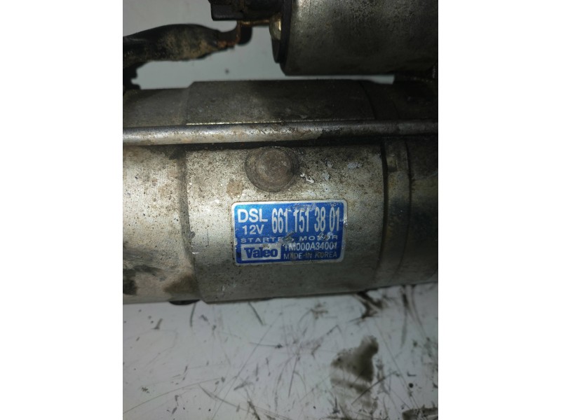 Recambio de motor arranque para ssangyong actyon 200 xdi referencia OEM IAM 6611513801 VALEO 