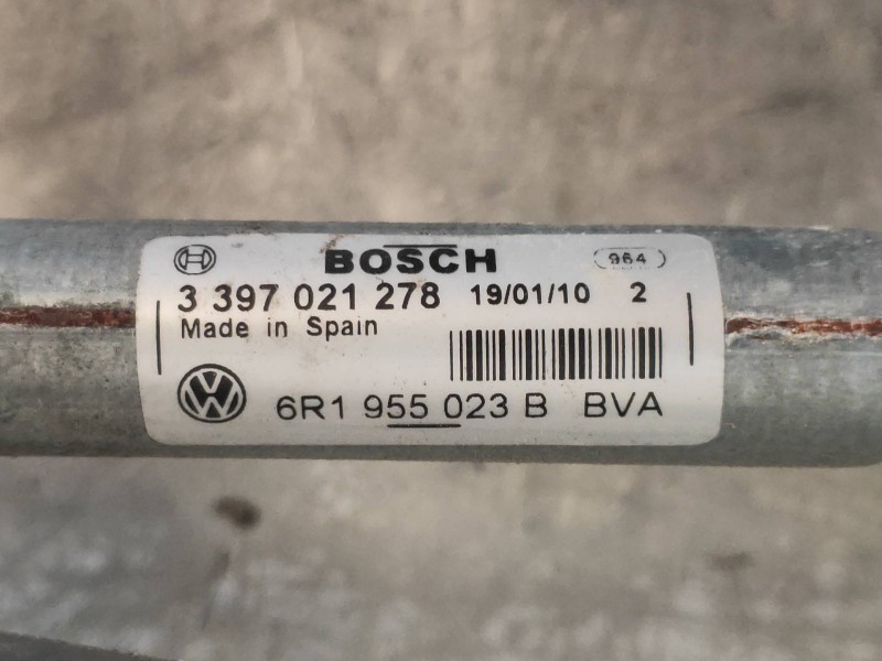 Recambio de motor limpia delantero para seat ibiza sc (6j1) sport referencia OEM IAM 3397021278 6R1955023B 0390241566 6R1955119A Recambio de motor limpia delantero para seat ibiza sc (6j1) sport referencia OEM IAM 3397021278 6R1955023B 0390241566 6R1955119A