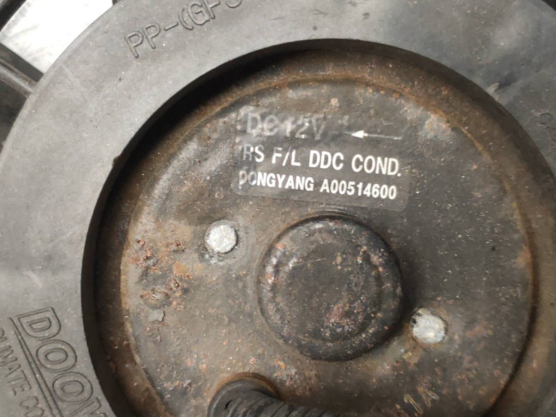 Recambio de electroventilador para kia carens 2.0 turbodiesel cat referencia OEM IAM A00514600  