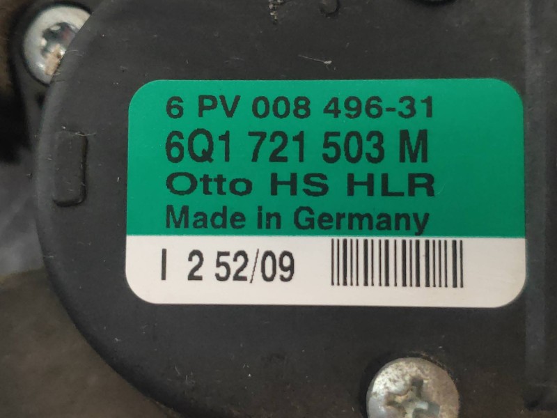 Recambio de potenciometro pedal para seat ibiza sc (6j1) sport referencia OEM IAM    Recambio de potenciometro pedal para seat ibiza sc (6j1) sport referencia OEM IAM