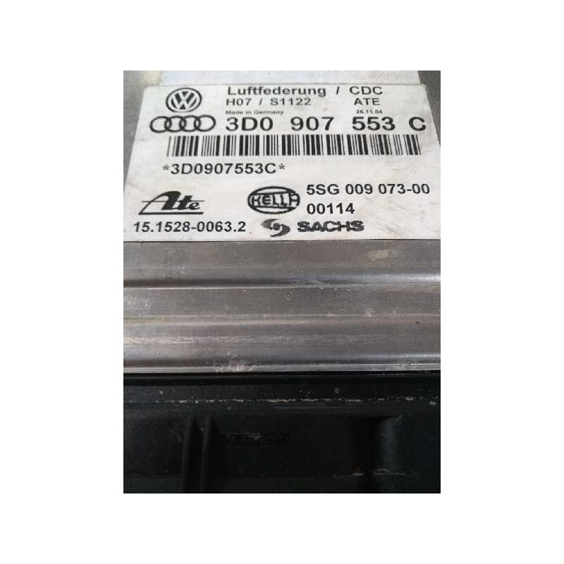 Recambio de centralita suspension para volkswagen phaeton (3d2/3d8) tdi v10 (5 asientos) referencia OEM IAM 5SG00907300 3D090755