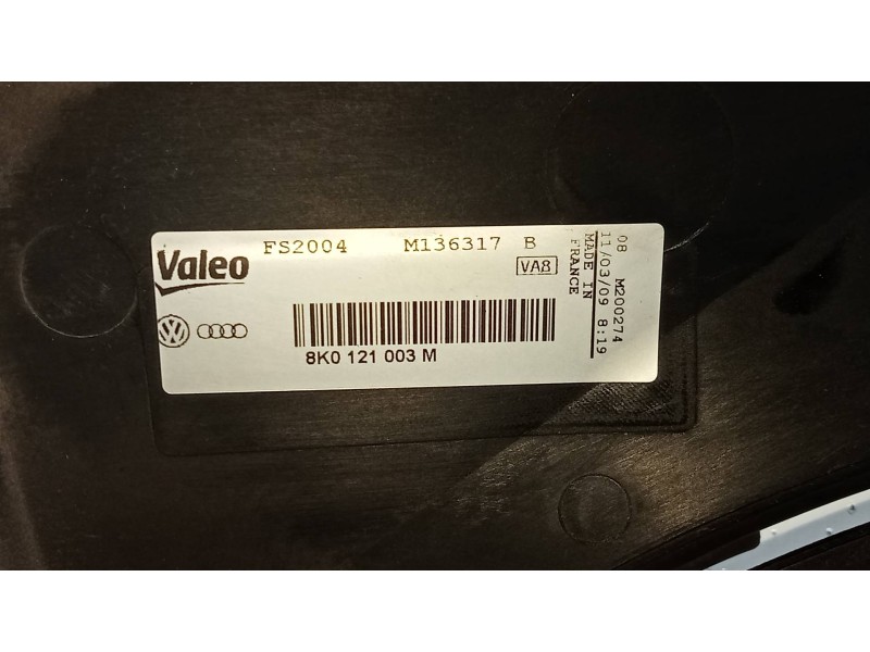 Recambio de electroventilador para audi a4 avant (8k5) (2008) 2.0 16v tdi referencia OEM IAM 8K0121003M  