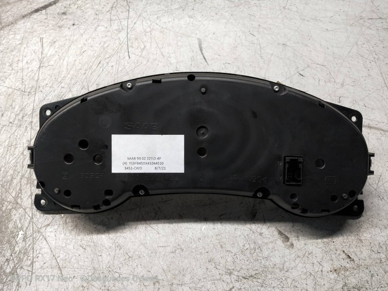 Recambio de cuadro instrumentos para saab 9-3 berlina 2.2 tid linear referencia OEM IAM 0263625205 P12802921 
