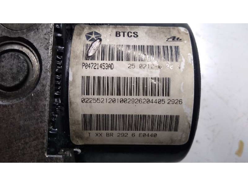 Recambio de abs para chrysler voyager (rg) 2.8 crd lx grand voyager referencia OEM IAM 25092743163 25021201004 25060001743 00402