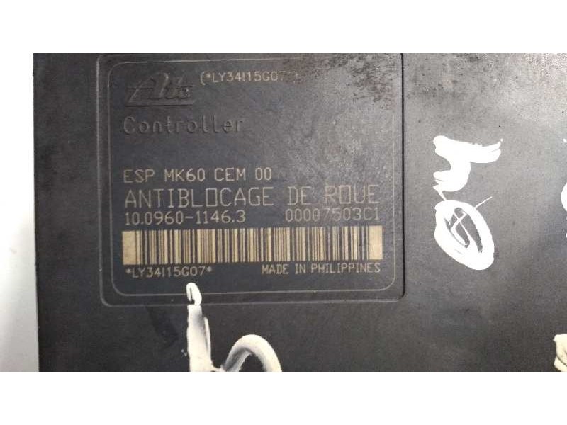 Recambio de abs para citroen c5 berlina lx (e) referencia OEM IAM 10096011463 10020601884 00007503C1